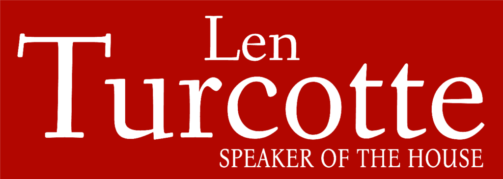 Len Turcotte Speaker of the House logo